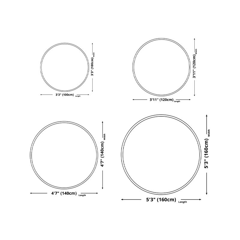 Green Black Graphic Rug Polyester Modern Rug Non-Slip Backing Rug for Living Room