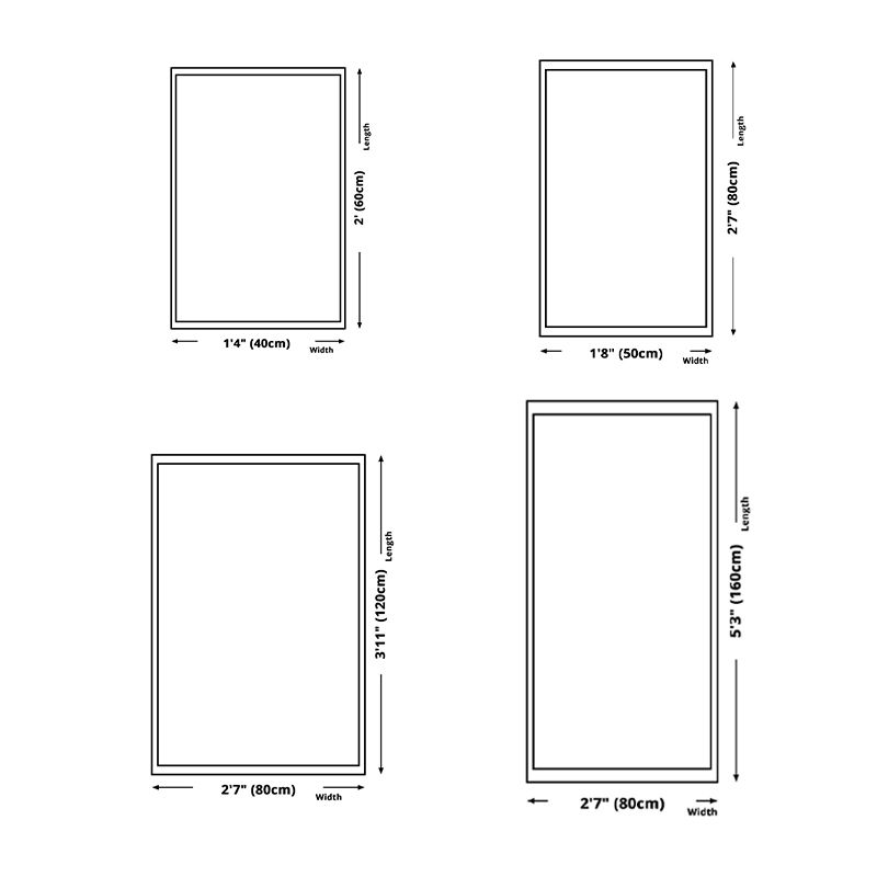 Simplicity Matrix Pattern Carpet Polyester Indoor Rug Stain Resistant Area Rug for Living Room