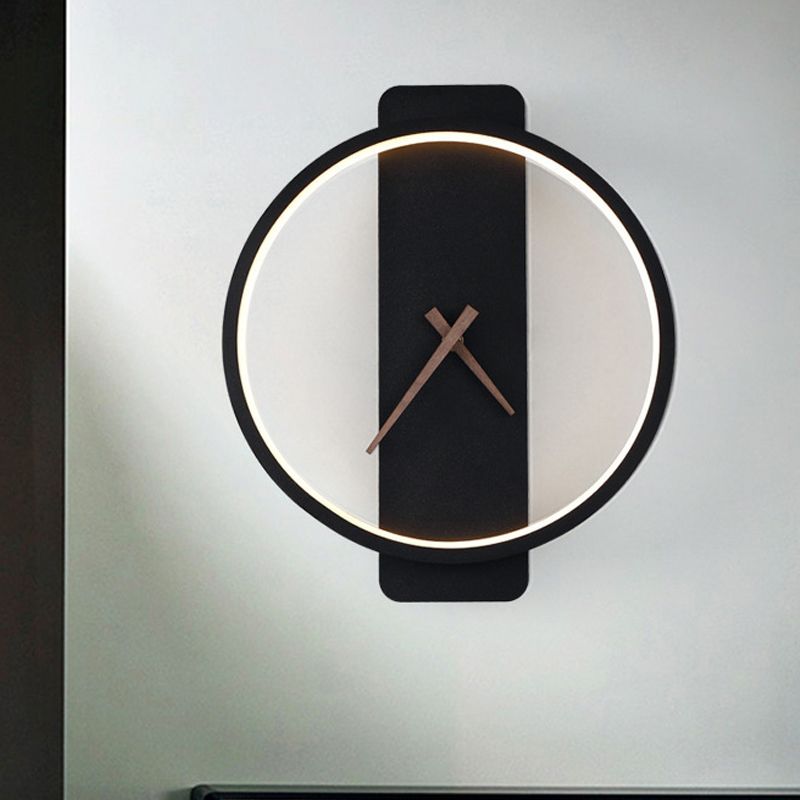 Metal Geometric Sconce Lights Modern Style 1 Light Wall Lighting Fixtures