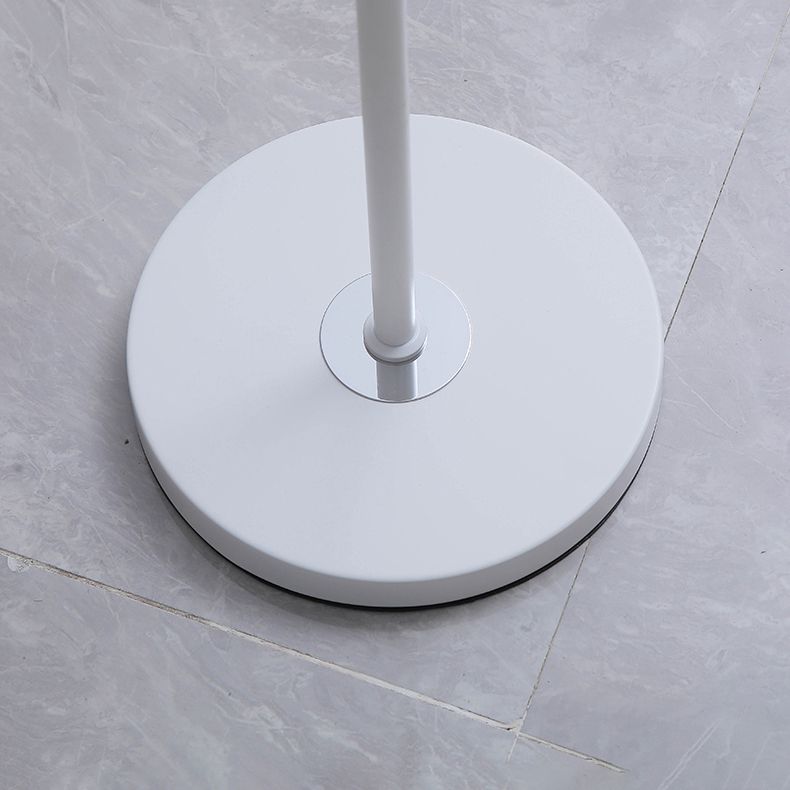 1 Light Circle Floor Lamps Modernism Metal Standard Lamps for Business Activities