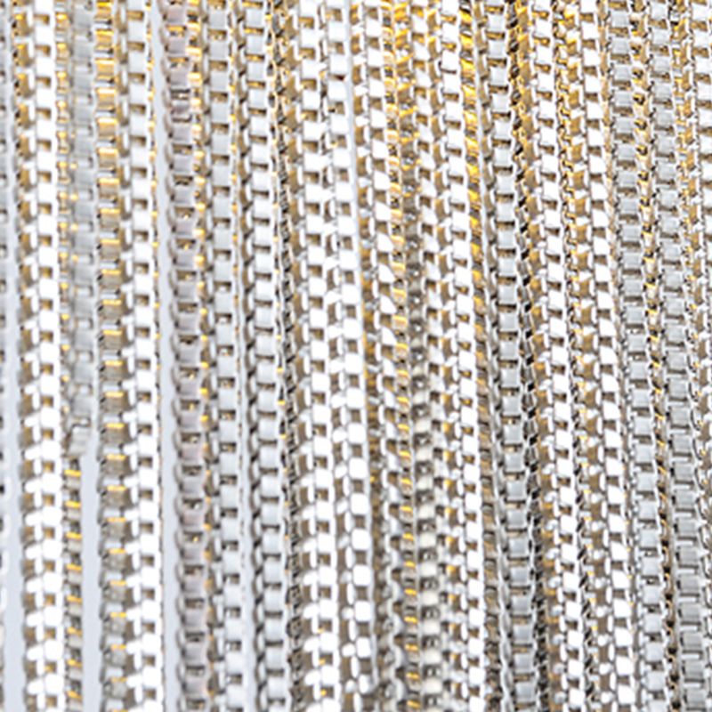 Round Metal Suspended Lighting Fixture Modern Style LED Chandelier Pendant Light