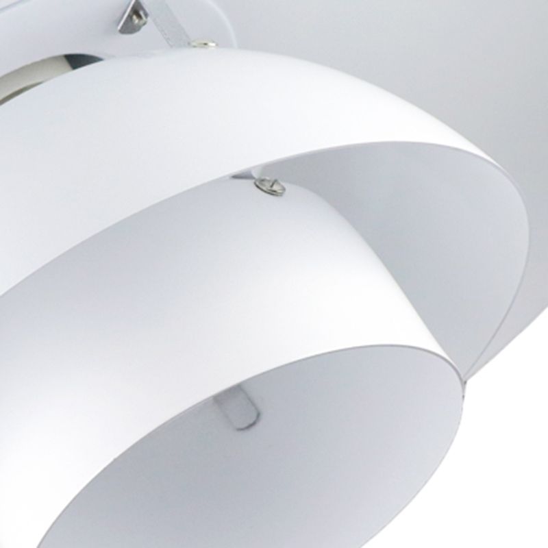 Funzione illuminazione a sospensione a più livelli in metallo MODERNO MODERNO MODERNO BIANCO PENDANTE PENDANTE PER RISTATORE