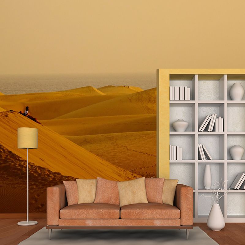 Customized Desert Mural Decorative Mildew Resistant for Dining Room Bedroom