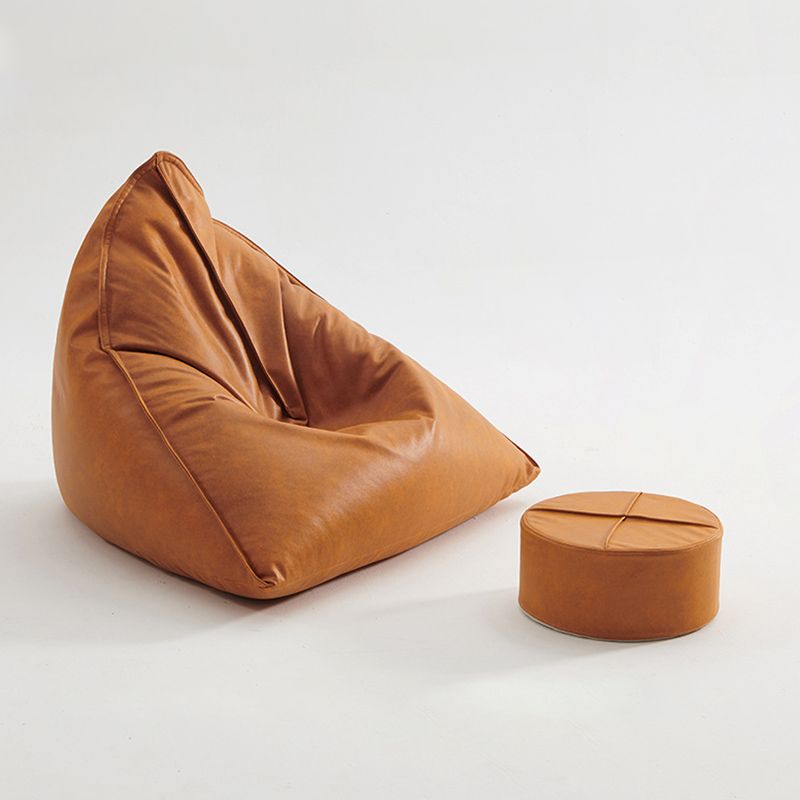 39.37" W x 39.37" D x 33.46" H Bonded Leather Accent Room Chair with Tight Back