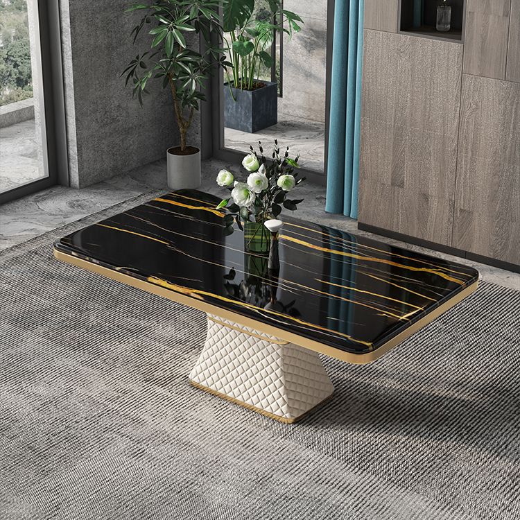 Rectangle 1/2/5/7 Pièces Ensemble de restauration Ensemble de meubles à restauration en marbre / Articles séparés