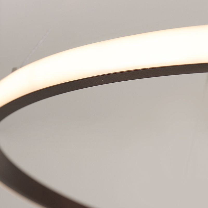 Orbiculaire metalen hanger verlichtingsarmaturen Noordse slaapkamer hanger verlichtingsarmaturen