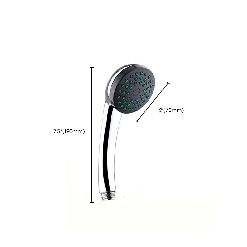 Modern Style Handheld Shower Head Bathroom Metal Round Shower Head