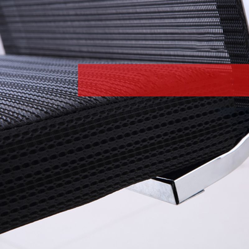 Medium/High Back Office Chair Fixed Arm Task Chair for Home Office