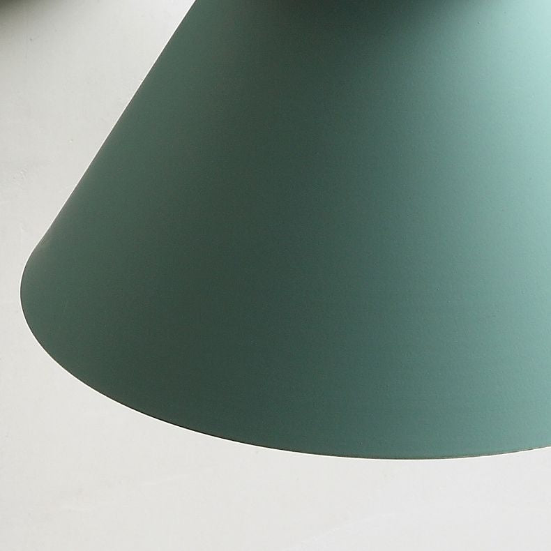 1 Light Metal Wall Mounted Light Fixture Modern Dual Cone Wall Sconce Lighting for Dining Room