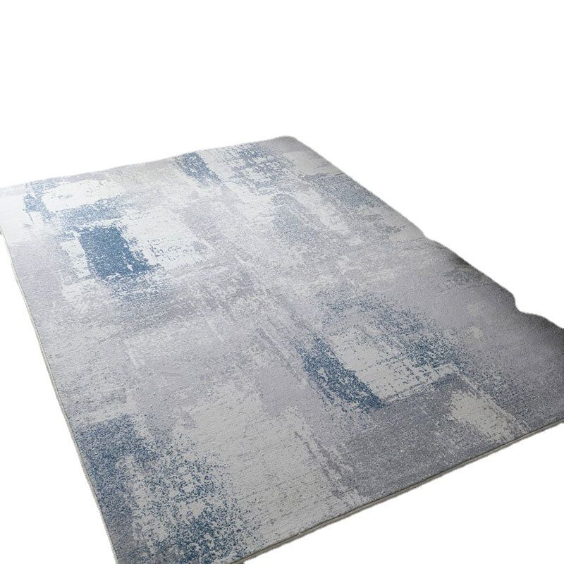Brown Modern Area Rug Polyester Graphic Indoor Rug Stain Resistant Rug for Home Decor