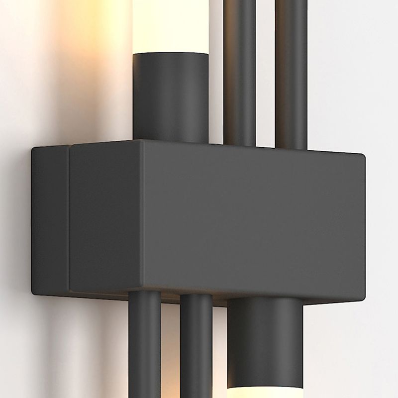 Stile moderno Apparecchi per illuminazione a parete a 1 luce lampada montata a parete in metallo geometrico