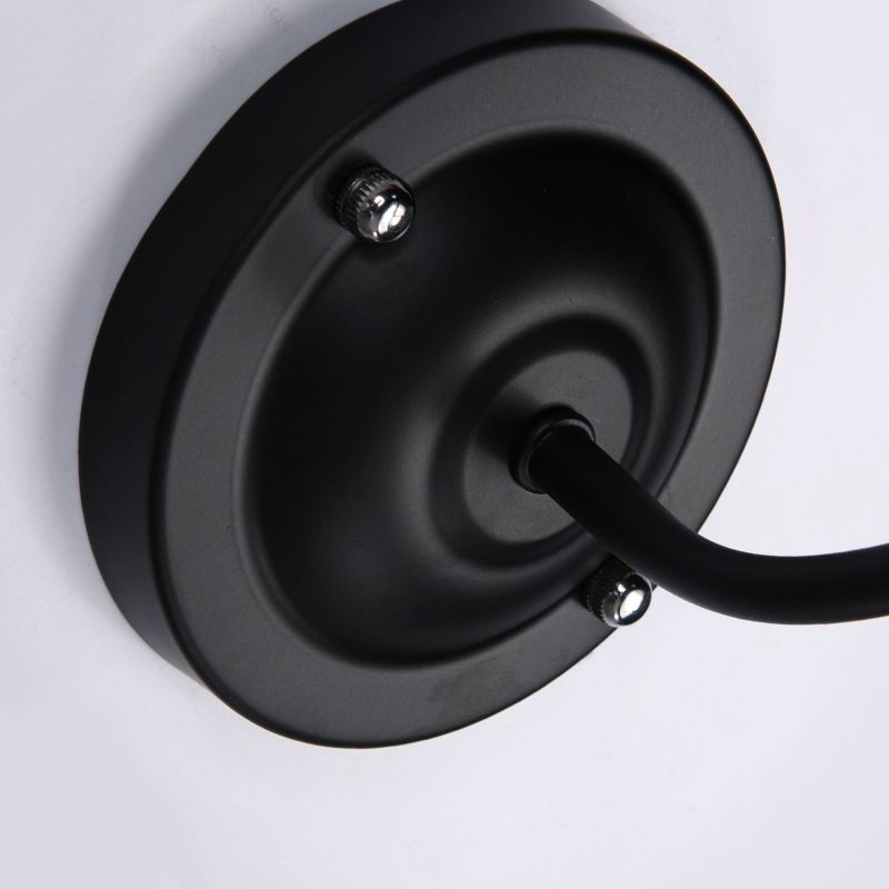 Gooseneck Wall Light Sconce Industrial Style Glass 1 Light Sconces