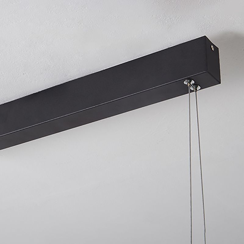 Rectangle Dining Room Island Light Nordic LED Dining Pendant Lamp for Kitchen