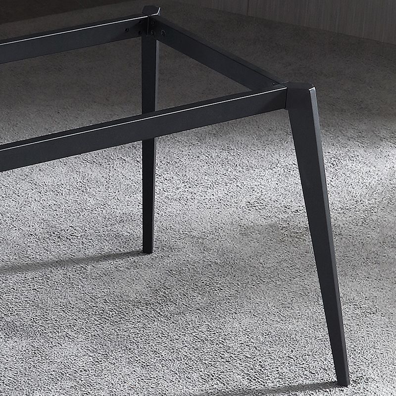 Modern Style Sintered Stone Dining Set with Rectangle Shape Dinette Set  for Home Use