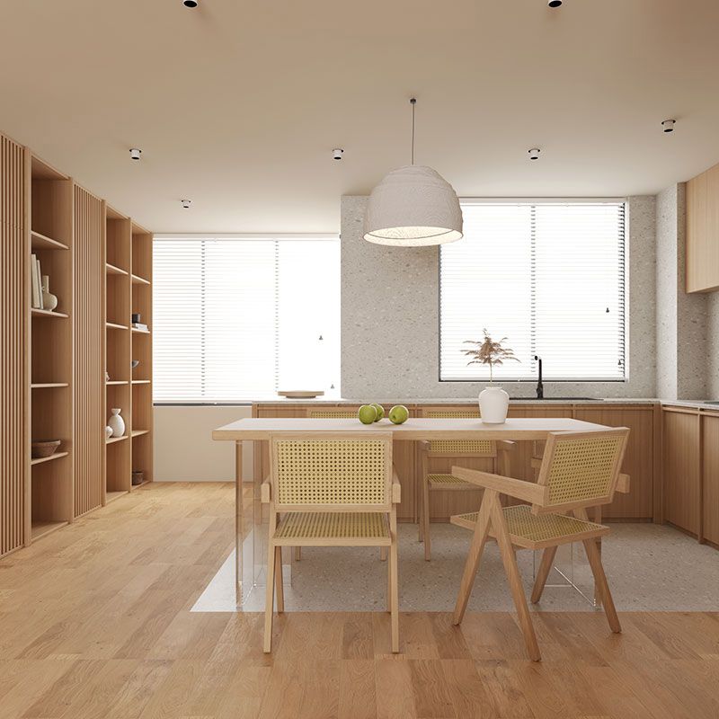 Simplicity Style Dining Table Natural Table for Home Kitchen without Chair