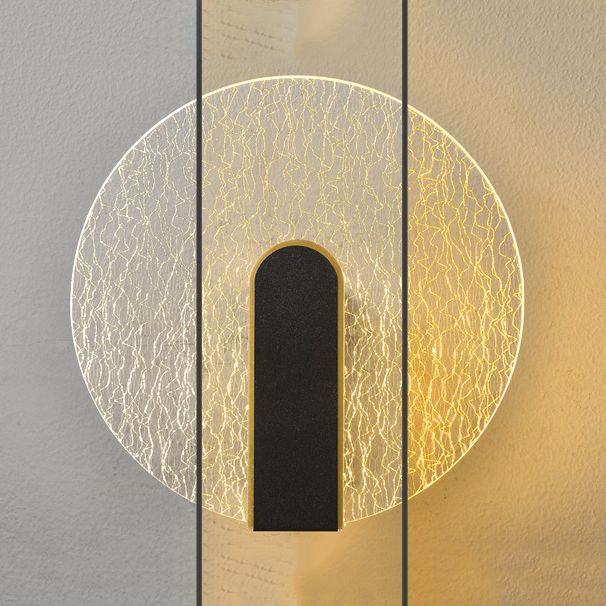 Splique de pared geométrica acrílica Luz LED de luz LED de lujo para escaleras para escaleras