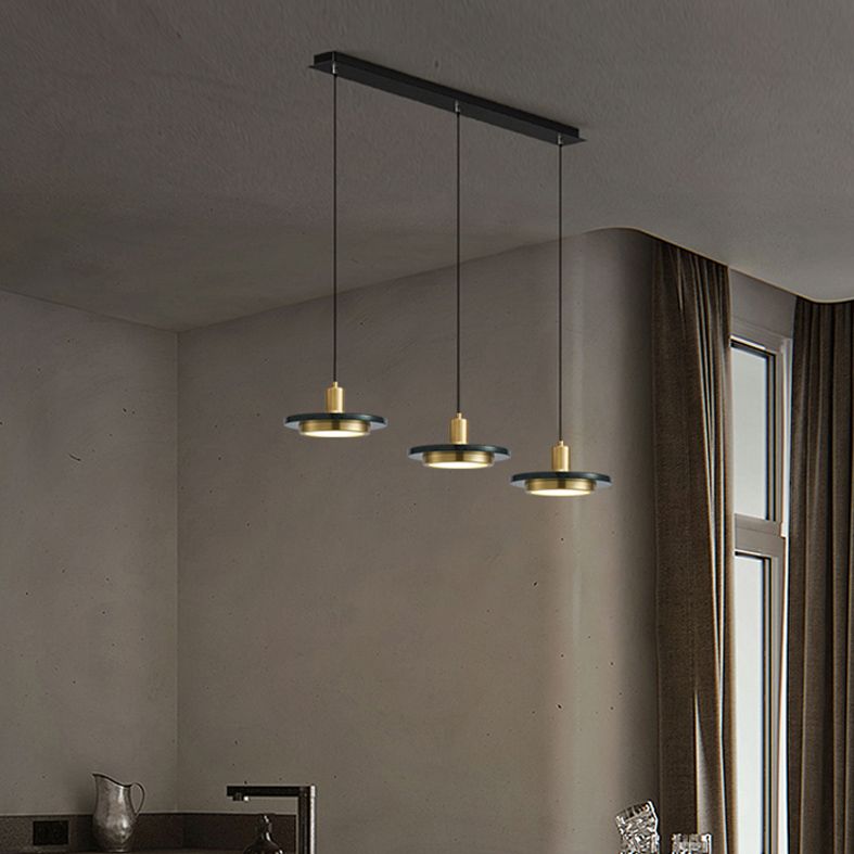 Luce del soffitto a sospensione a discesa la luce del soffitto sospeso in pietra contemporanea per sala da pranzo