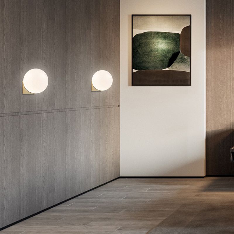 Modern 1/2-Light Bathroom Vanity Light Golden/Chrome Shaded LED Bath Bar