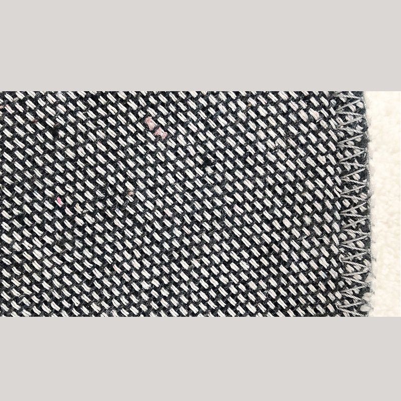 Modern Indoor Rug Stripe Print Carpet Polyester Non-Slip Backing Area Carpet for Living Room