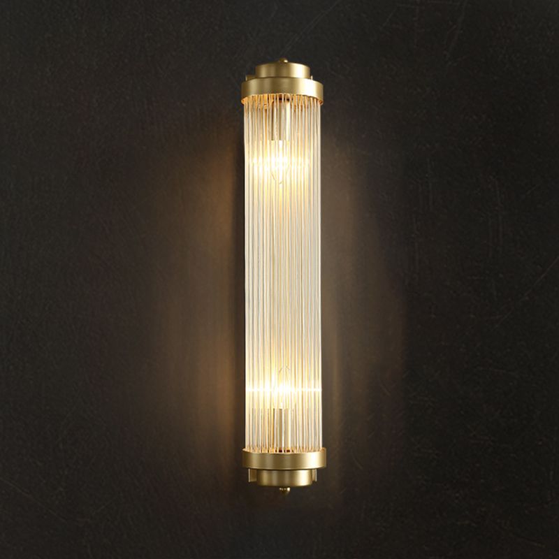 Cilindro a 1 luce moderna fonce luce luce cristallo idee per il soggiorno