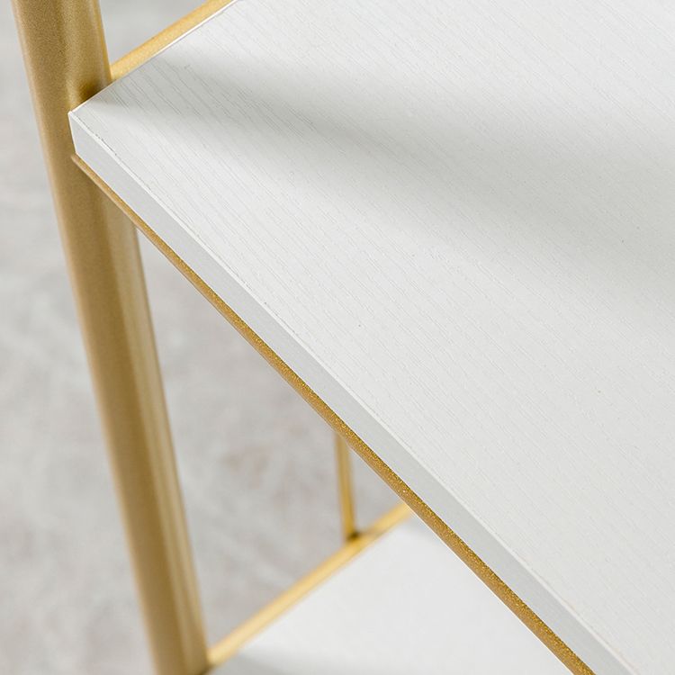 GLAM STYLE -Bücherregal Open Back Bücherregal für Home Office Study Room mit Rollen