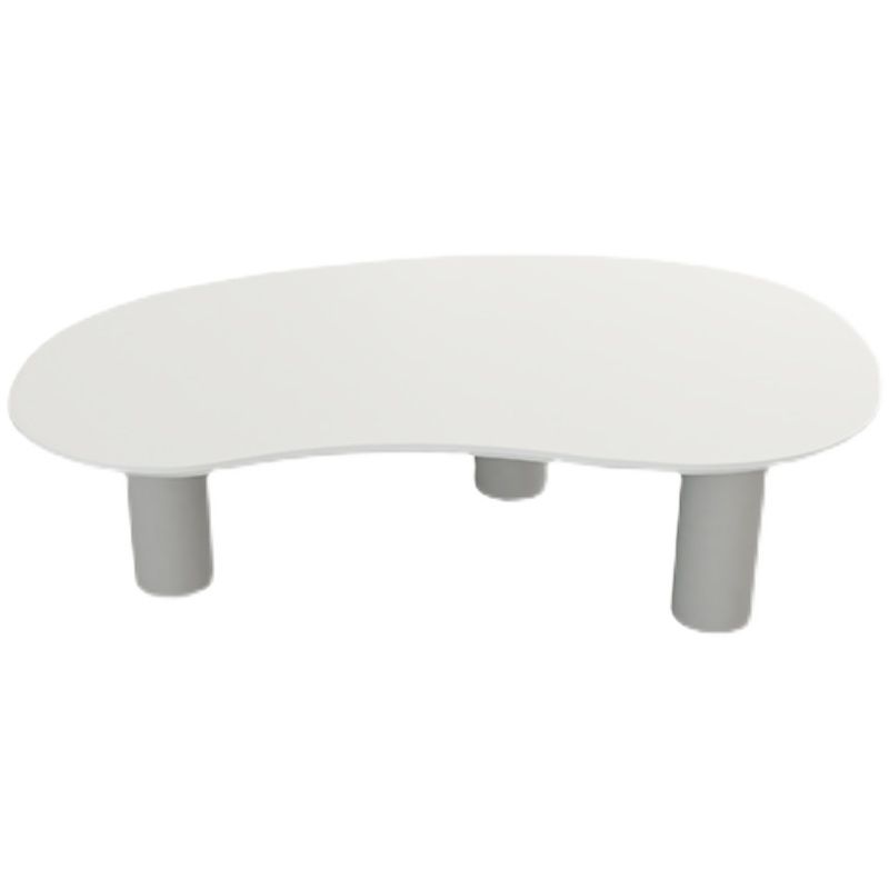 Modern 3 Legs Coffee Table Wood Coffee Table for Living Room