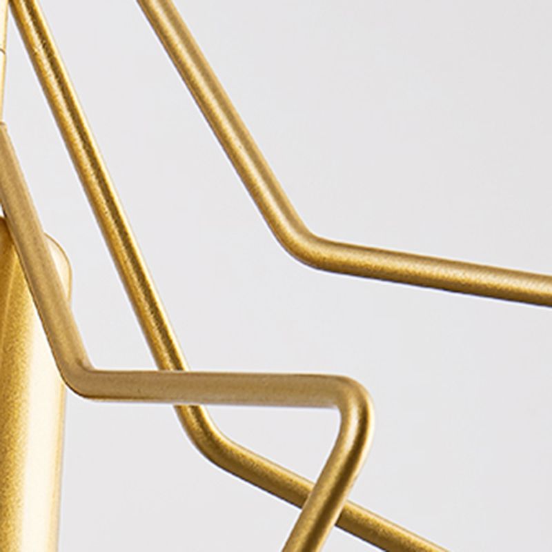 3 Light Cylinder Island Light Modern Metal Island Light Fixture in Gold