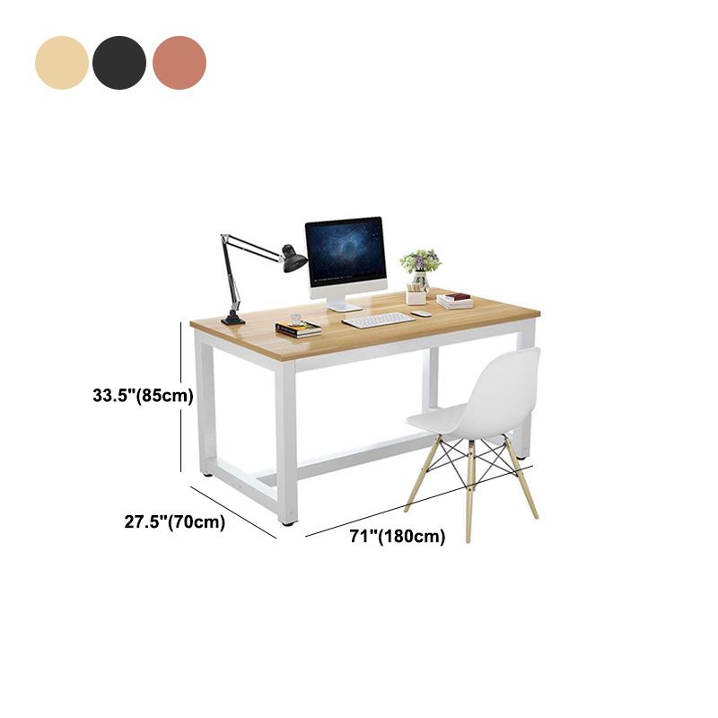 Office Rectangular Desk Home Bedroom Writing Artificial Wood Desk