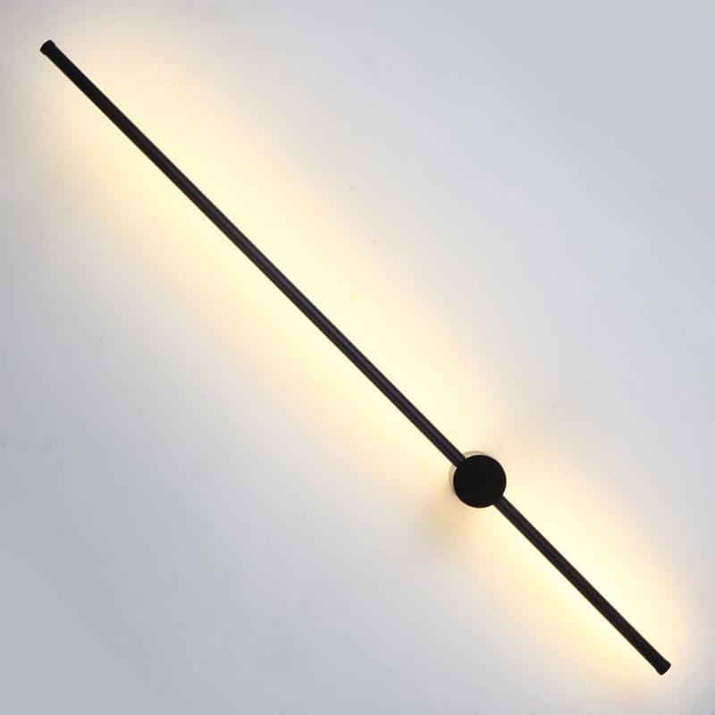 Modern Minimalist Style Linear Wall Sconce Lighting Metal Wall Mount Light for Living Room