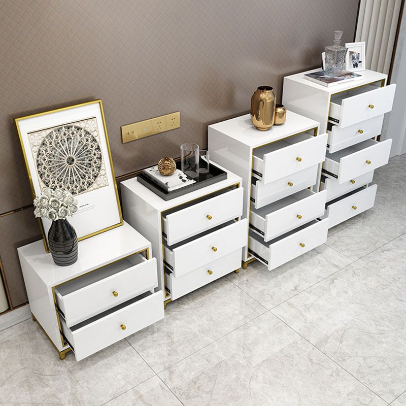 15.6-inch W Glam Dresser Manufactured Wood Storage Chest with 2/3/4/5 Drawers