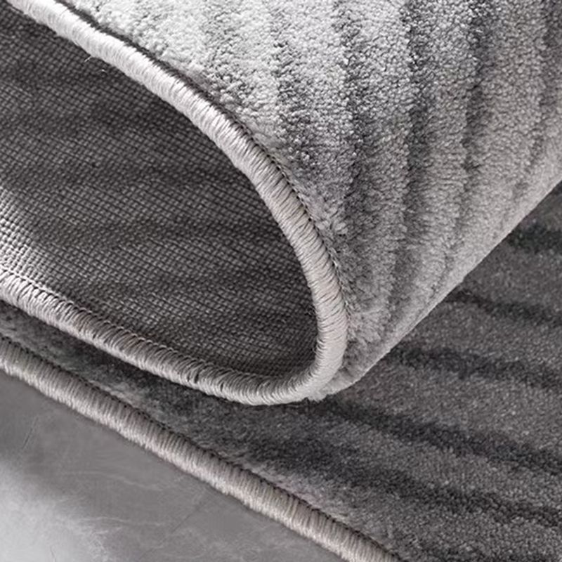 Modern Geometry Print Rug Polyester Indoor Carpet Stain Resistant Area Rug for Living Room
