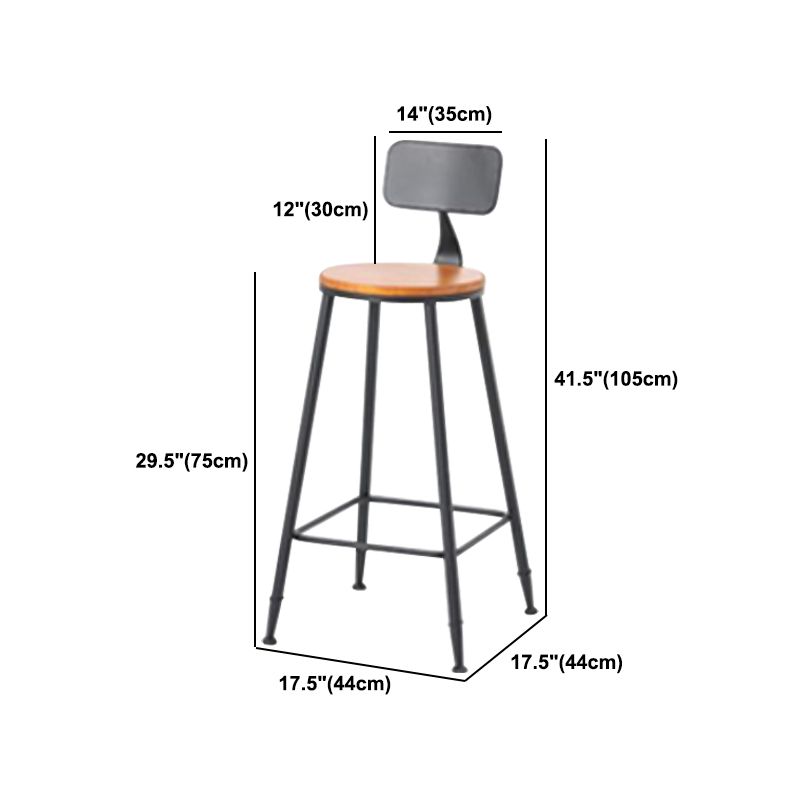 Trestle Solid Wood Counter Set 1/2/5 Pieces Natural Glam Indoor Table and Stool Set