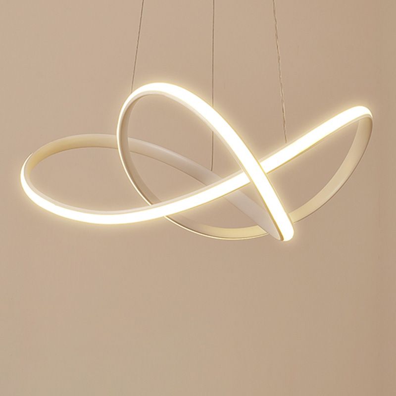 2 colori opzionali in atto opzionale lampadario moderno sospeso per la camera da letto del soggiorno