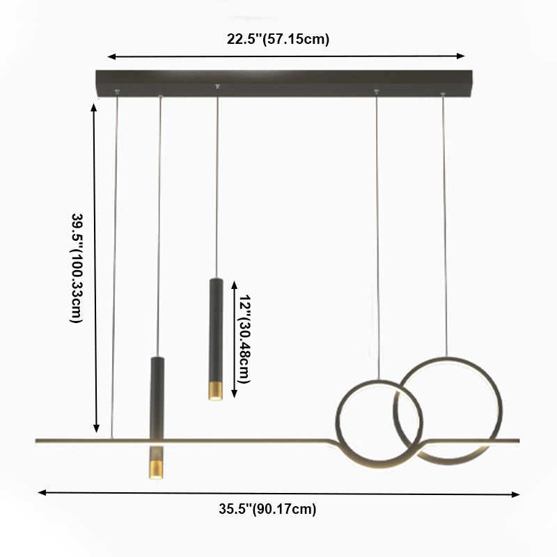 Geometric Island Pendant Lights Contemporary Kitchen Pendant Lights Metal Chandelier