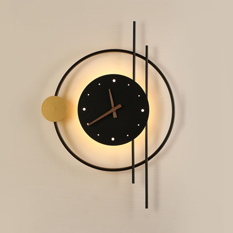 Geometry Shape Metal Wall Lights Modern Style Wall Mounted Light Fixtures