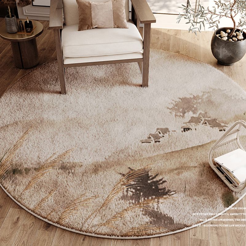 Moderne woonkamer Tapijt Samenvatting Patroon Polyester Gebied Tapijt niet-slip achterste tapijt