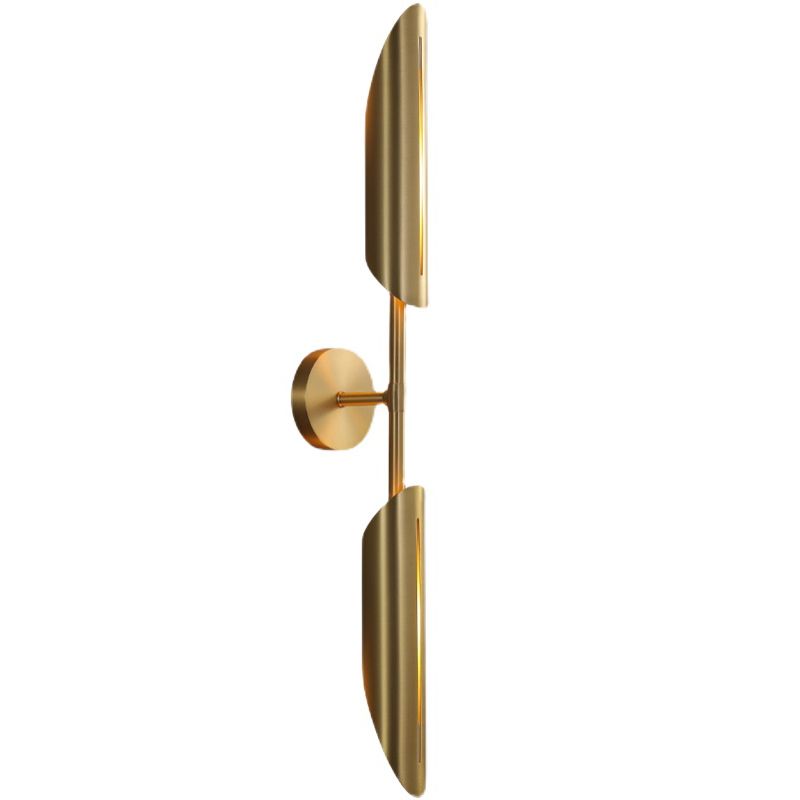 Lampada con appunti con appunti in stile moderno in stile moderno in metallo da letto da letto in rame in rame