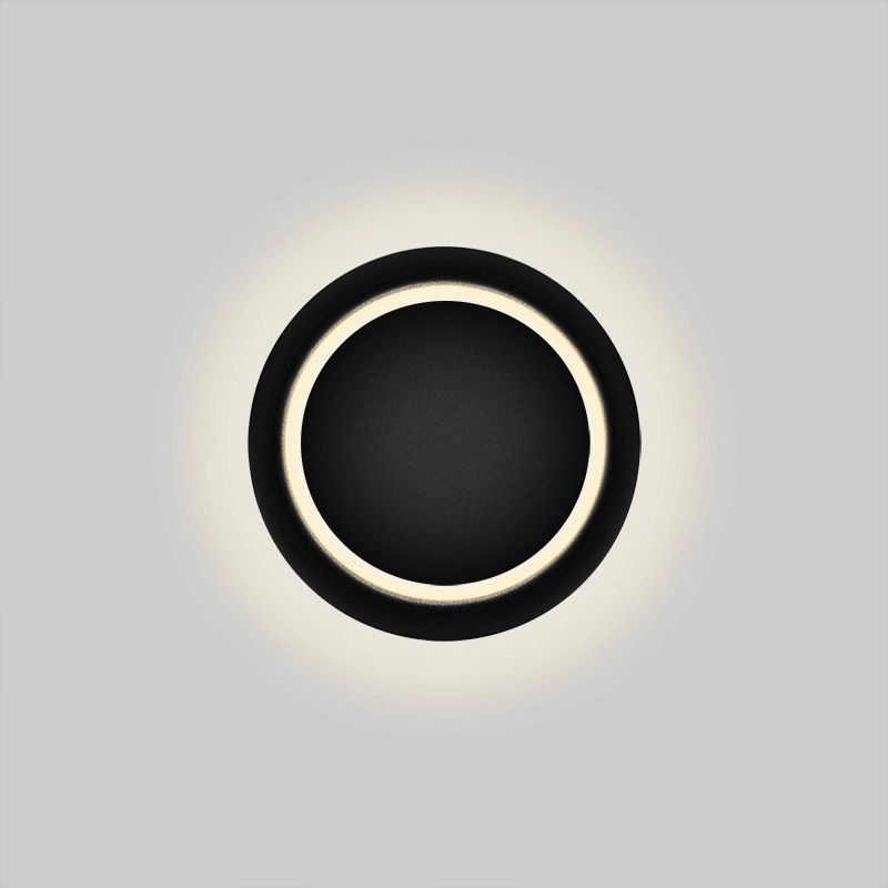 Noordse LED -muur SCONCE LICHTING GEOMETRISCHE WANDELLICHTING WEET MET METALEN TADHE