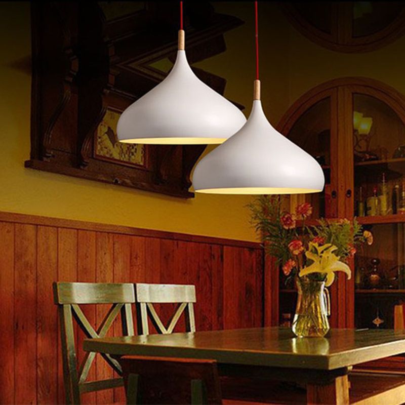 Aluminum Hanging Light Kit Modern 1-Light Hanging Light for Dining Room