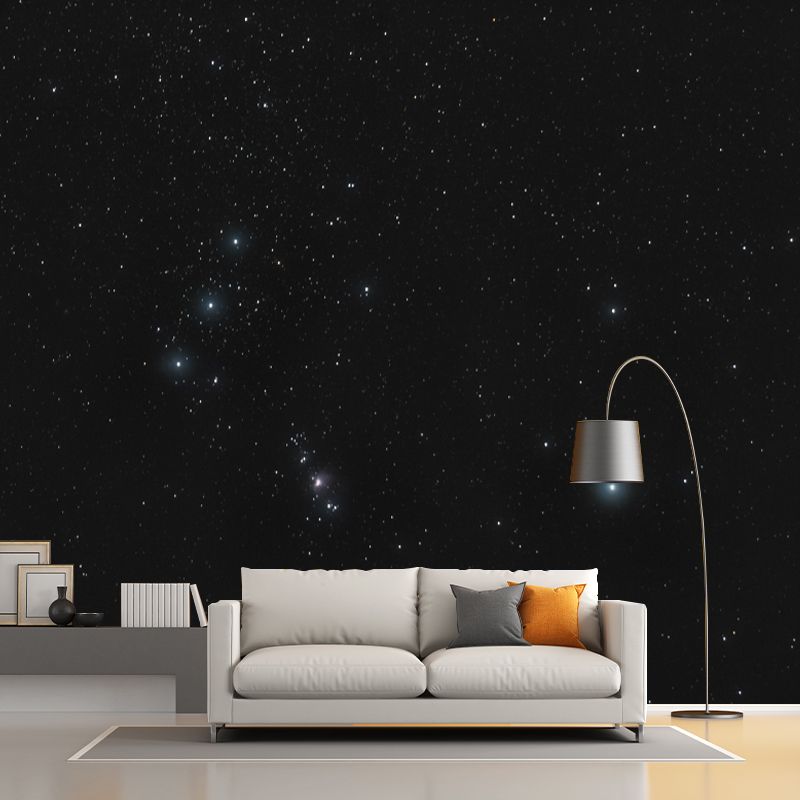 Universe Photo Wall Mural for Sleeping Room Gust Room Water Resistant, Custom Size Available