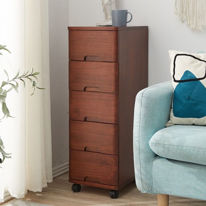 Modern Standard Accent Chest Wooden Chest with Soft Close Drawers