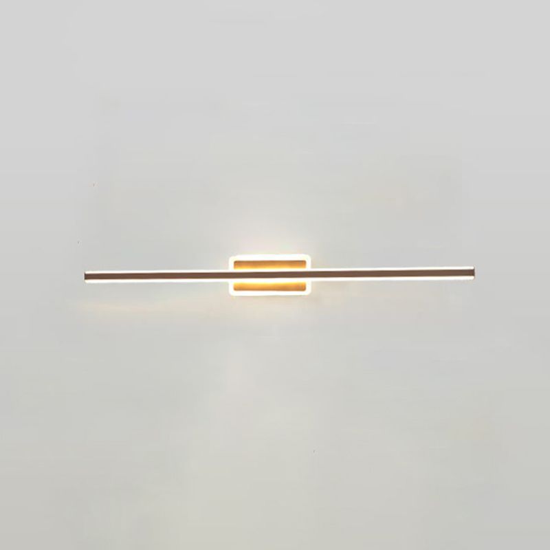 Luminaires d'éclairage de vanité de style moderne lampes murales à LED en aluminium