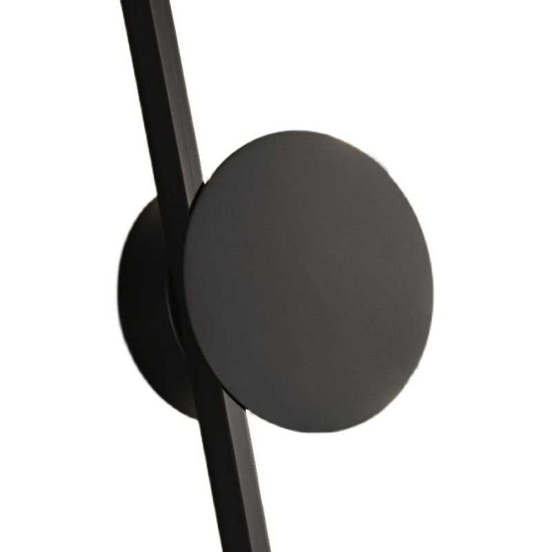 Metal Oval Shade Wall Sconce Modern Style 1 Light Wall Lighting Fixture