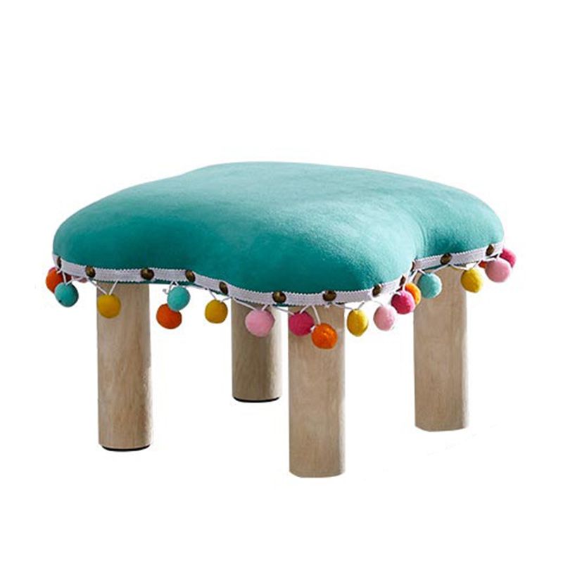 Orange Modern Standard Cotton Tear Resistant Standard for Living Room