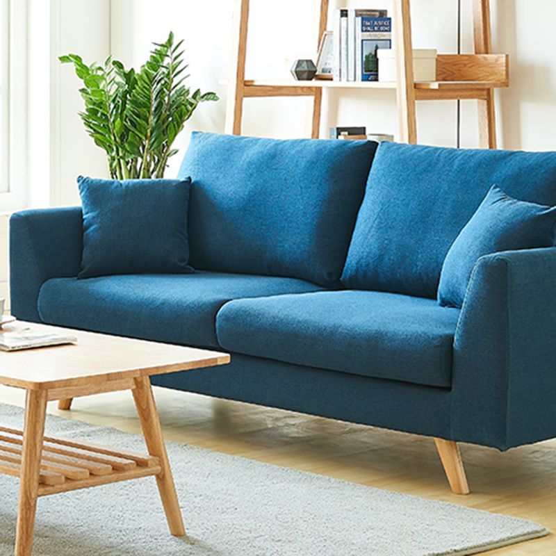Contemporary Tuxedo Arm Sofa Cushions Fabric Standard Seating