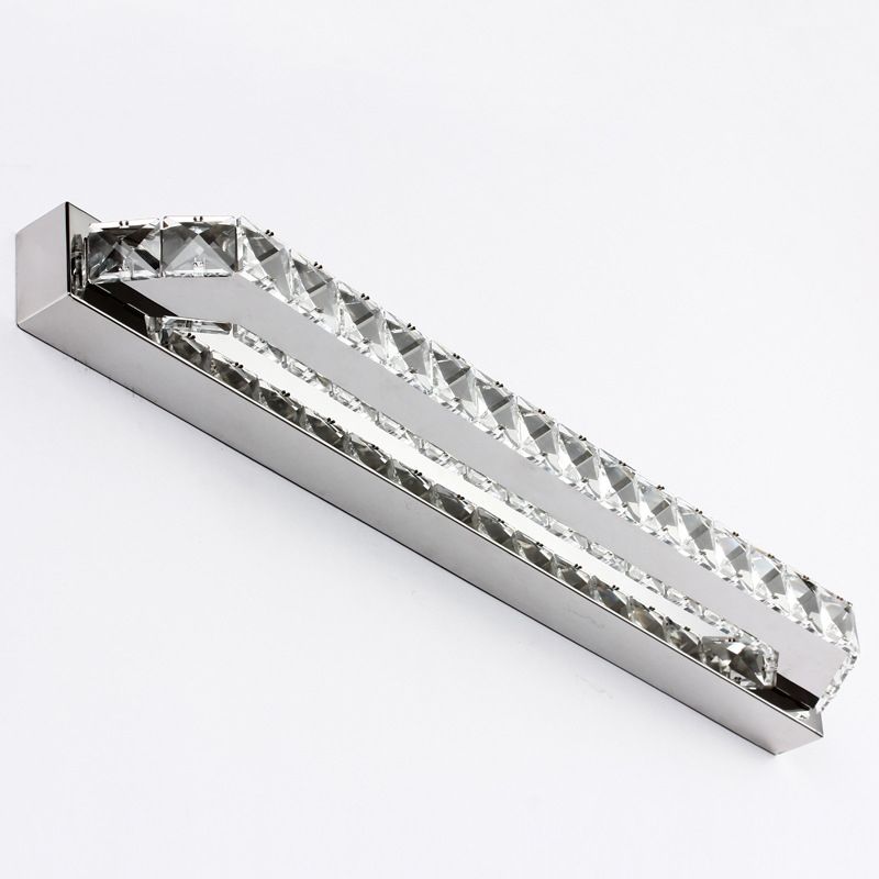 Bathroom Decoration Vanity Sconce Light Crystal Shade Wall Mounted Vanity Lights for Mirror Cabinet