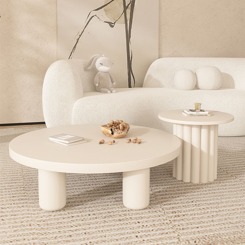 Wood Coffee Cocktail Table Contemporary Coffee or End Table with 4 Legs