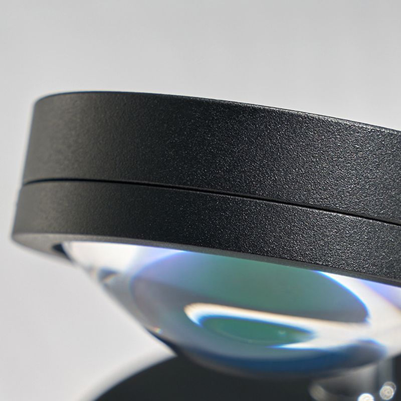 Moderne stijl Ronde gevormde LED-wandlamp metalen 1-licht wandverlichtingsideeën