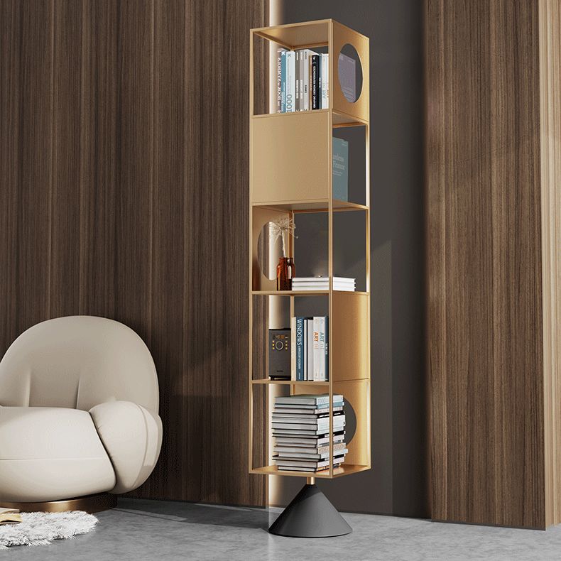 Modern Standard Book Shelf Metal Open Shelf Bookcase with Shelves for Home Office