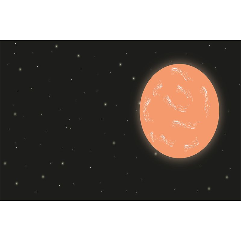 Star Sky Mural Decal Modern Decoration Living Room Wall Covering, Custom Printed